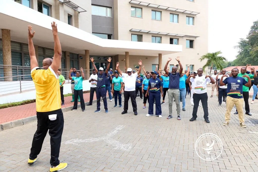 NHIA continues nationwide wellness and clean-up campaign with monthly staff exercise