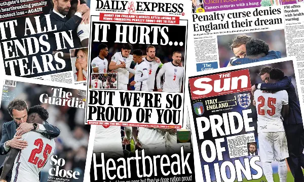 ‘Pained and hurt’ – How the English media reacted to England’s semi-final loss