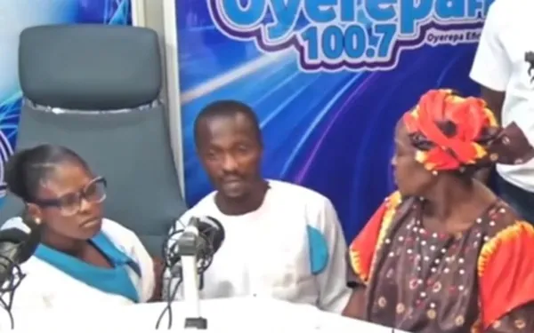 Couple forced to kneel on live TV after DNA challenge gone bad