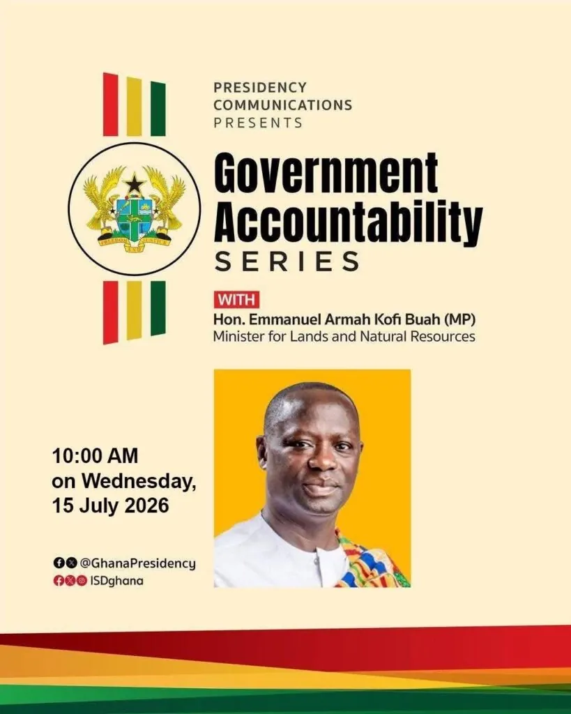 Lands Minister to address public on sector reforms in Government Accountability Series on Wednesday