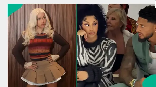 Cardi B finally speaks amid dating speculation with goalkeeper Maduka Okoye