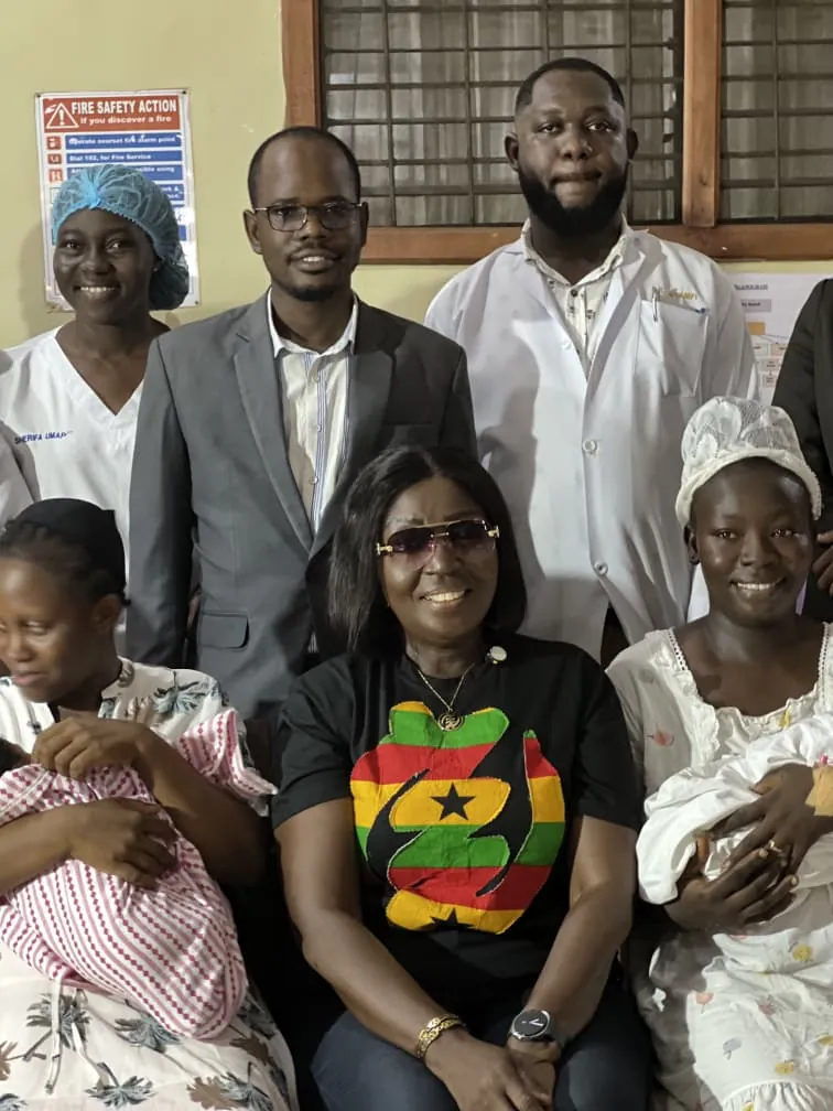 Mama Effe pays hospital bills to secure discharge of vulnerable mothers in Ejisu