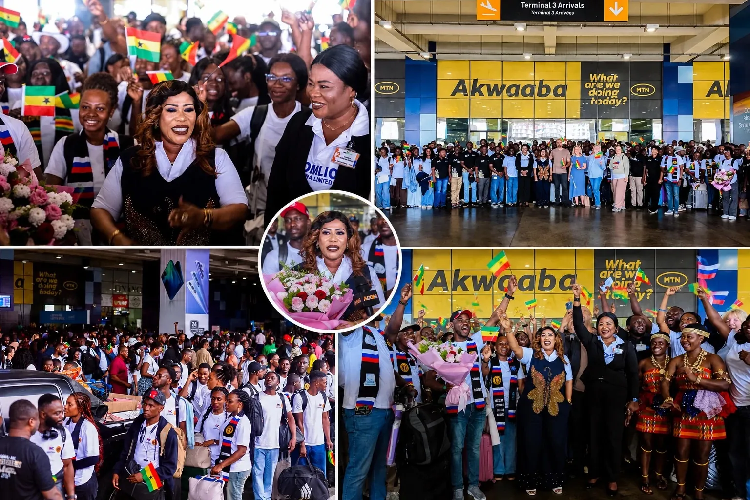 Dr. Adelaide Siaw Agyepong Welcomes 118 AAC Scholars Home After Graduate Studies in Russia