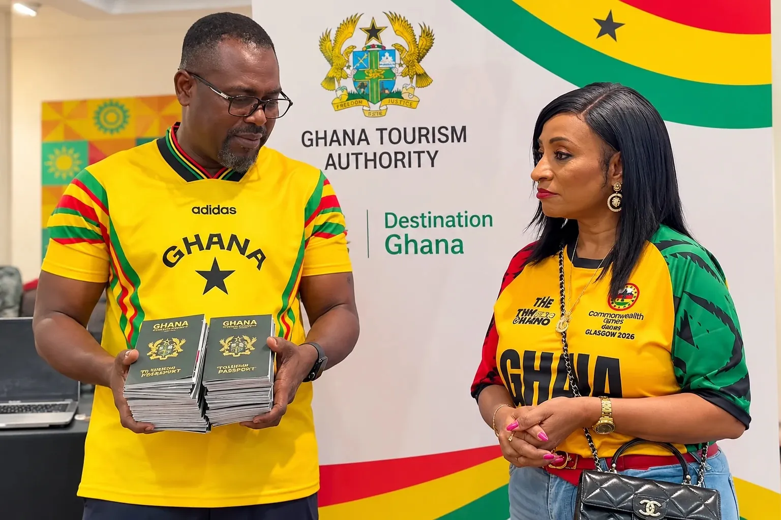 Ghana Tourism Authority Unveils ‘Tourism Passport’ at Ghana House Exhibition in Glasgow