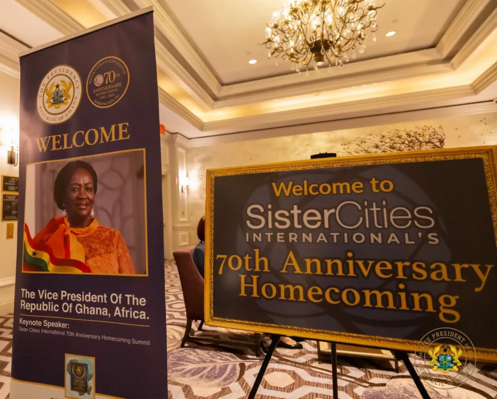 Veep joins Sister Cities’ 70th anniversary in Washington, calls for stronger Africa partnerships