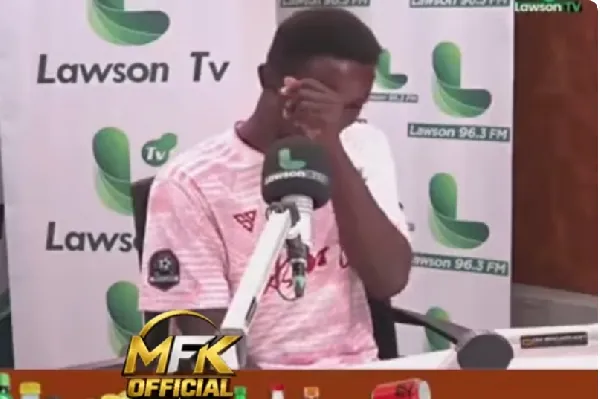 Watch as man breaks down in tears on live TV after wife becomes trapped in Saudi Arabia