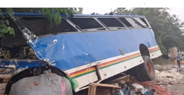 13 reported dead in Kumasi-Accra Highway crash