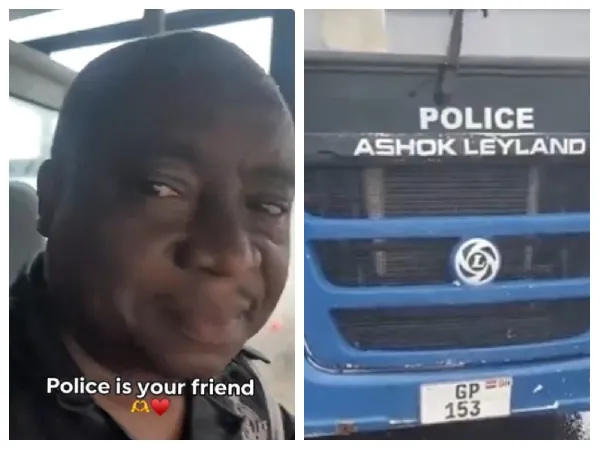 Watch as commuters shower police officer with praise for free ride