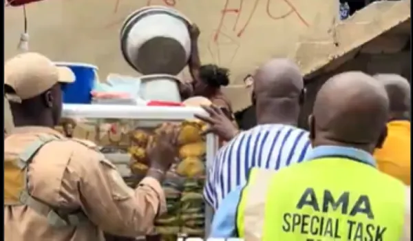 Watch as AMA task force clash with vendors who defied national cleanup directive