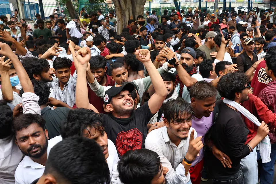 Modi’s education minister quits as jubilant Indian youth protesters claim victory
