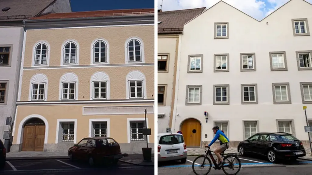 Police station opens at Hitler’s birthplace in bid to rid site of Nazi link