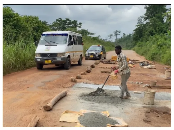 Teacher spends 16 years filling potholes to help prevent road crashes