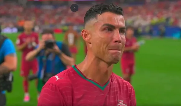 Ronaldo breaks down in tears as Spain end Portugal's World Cup dream