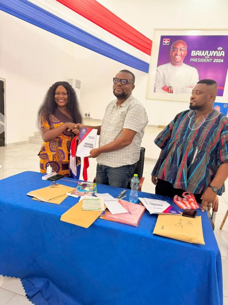 Patricia Etornam Hlorbu files nomination for NPP Volta Regional Women Organiser