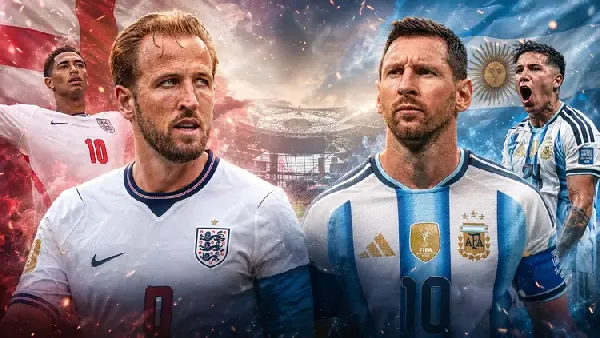England vs Argentina: De Paul benched, James returns for Three Lions