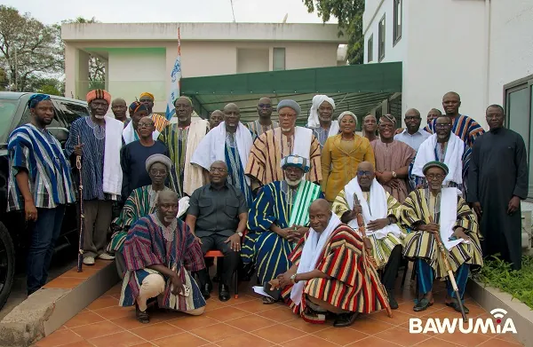 Dagbon chiefs inform Dr Bawumia of Ya‑Na’s passing