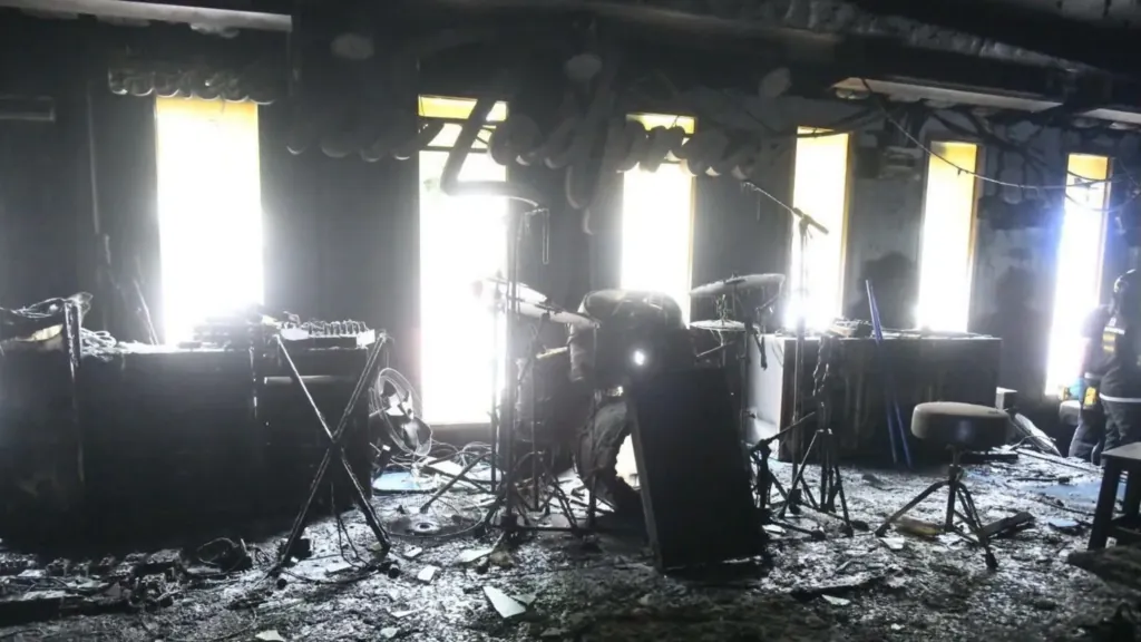 Witnesses describe how a deadly inferno erupted at a ‘maze-like’ bar in Bangkok