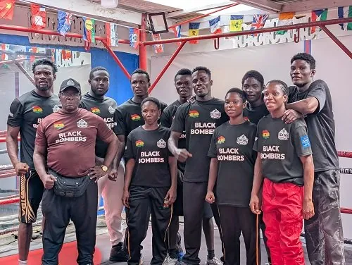 Black Bombers in Belfast for pre-Commonwealth Games training camp
