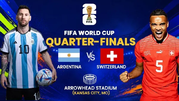 LIVESTREAMED: Argentina vs Switzerland (2026 World Cup)