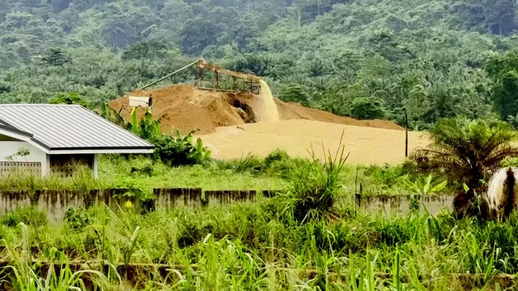 Adansi Asokwa ‘Agenda 111’ project under siege as illegal miners take over lands behind facility