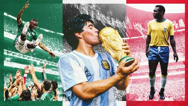 England enter the Azteca - where football kings are crowned