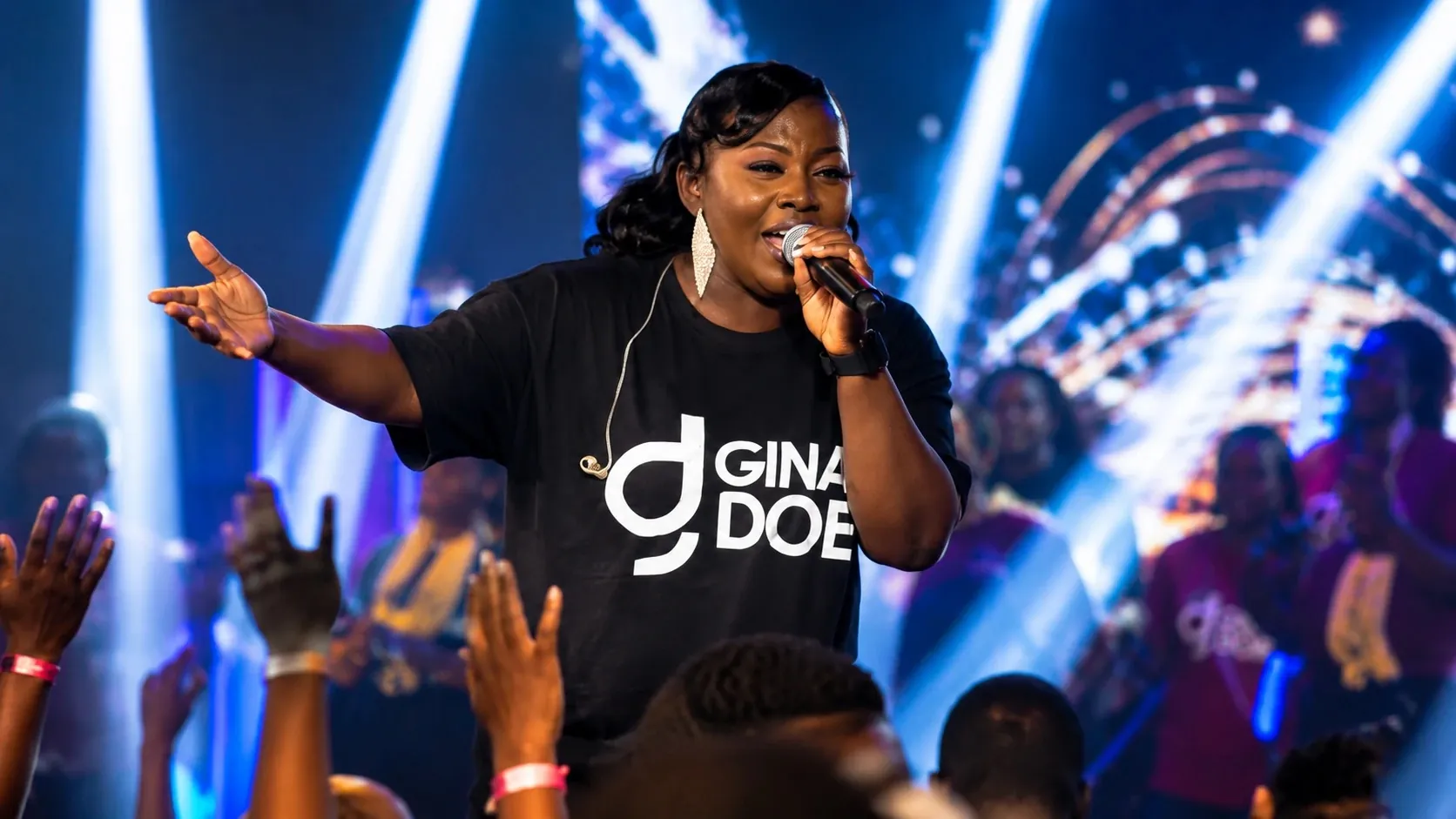 Gina Doe Records Four New Songs as BARAK FESTIVAL Draws Nearly 500 Worshippers in Accra