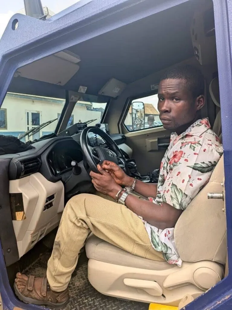 Police armoured vehicle thief gets one month behind bars
