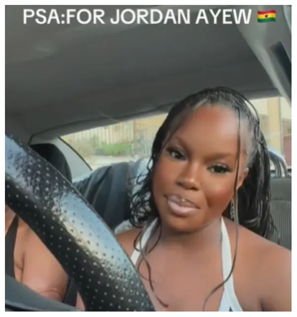 Watch: Lady’s blunt retirement message to Jordan Ayew after Black Stars’ World Cup exit