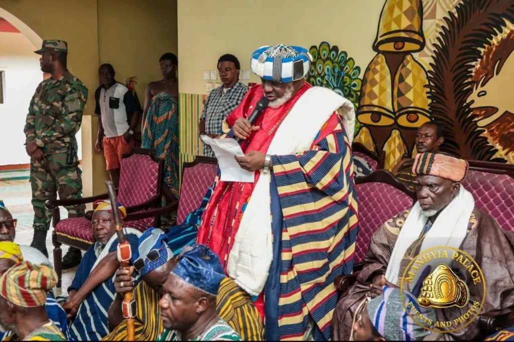 Delegation from Dagbon informs Otumfuo of the passing of Ya-Na Abukari II