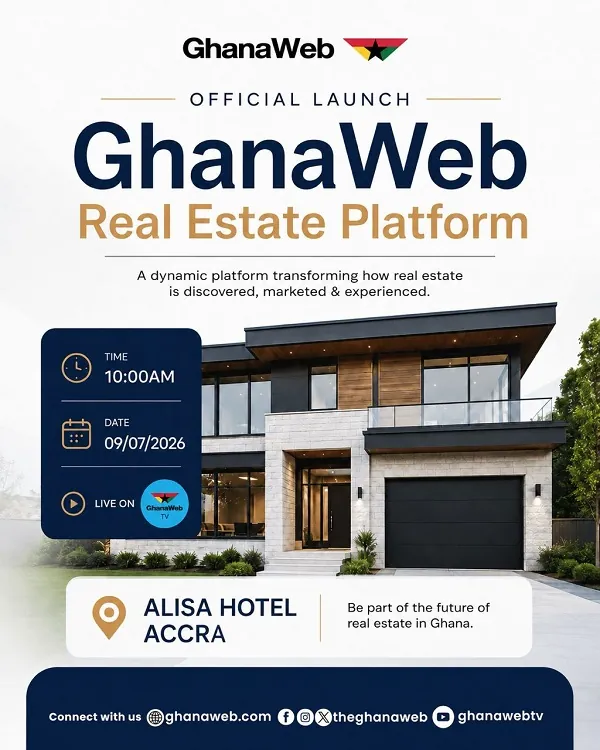 GhanaWeb to unveil game-changing real estate platform on July 9