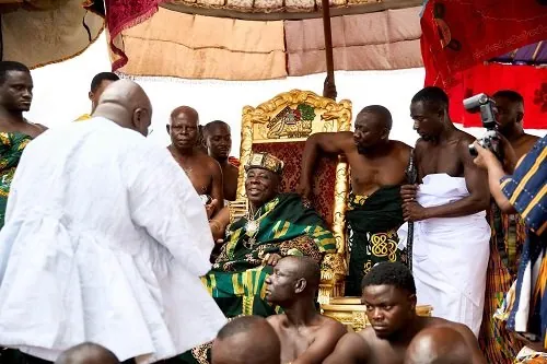 Okyenhene blames attitude for flood crisis … calls for change in environmental behavior