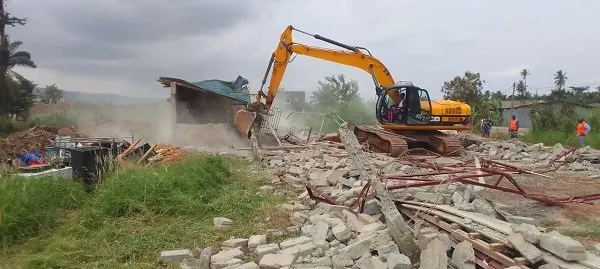 Madina Assembly demolishes structures on waterways