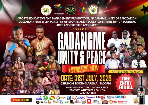 Ghana's Musah Rahman battles Nigeria's Raimi Isiaka in SEM Promotions Friday night bout