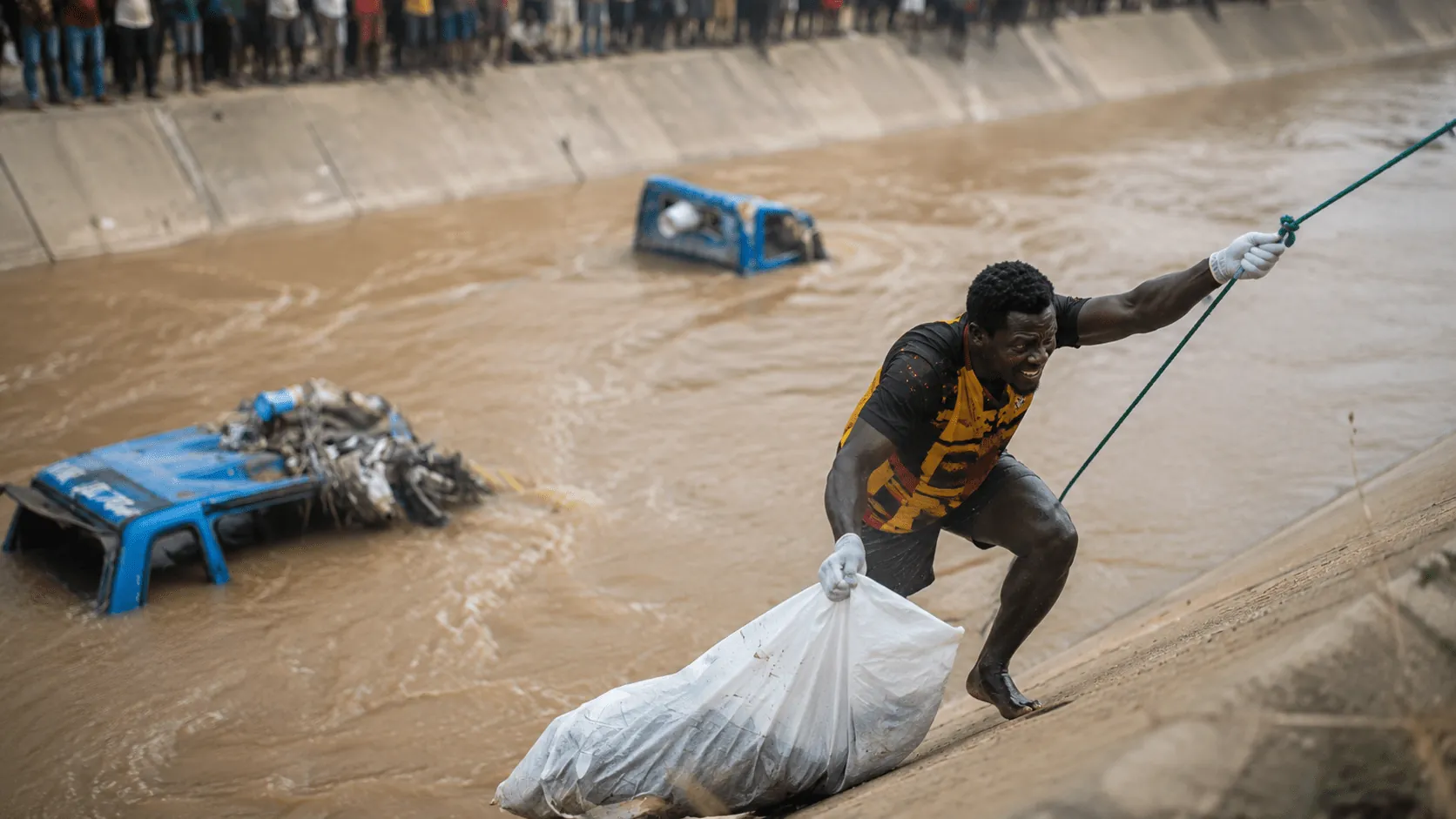 Dead Woman Retrieved from Alajo Drain After Volunteer Allegedly Paid GH¢2,000 for Recovery Effort