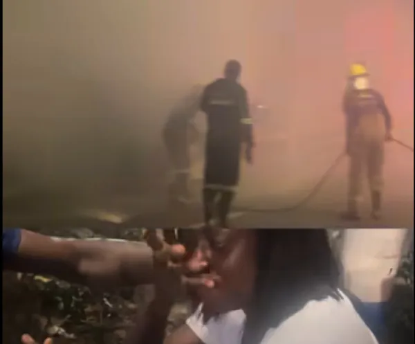‘I was going to buy kebab for my son’ - Woman breaks down after mother-in-law’s car catches fire