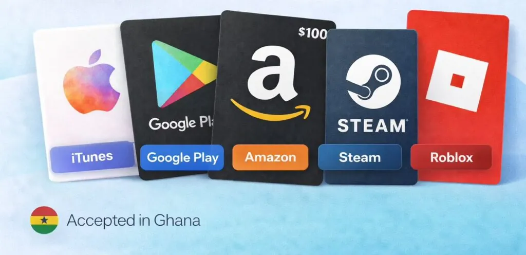 How to sell gift cards at the highest rate in Ghana