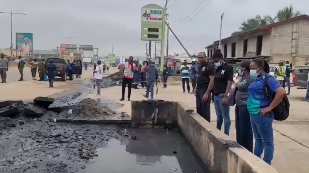 EPA closes Kasoa fuel station over blocked drains amid intensified anti-flood campaign