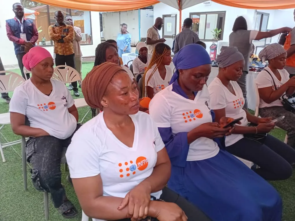 UNFPA Ghana, Prudential Life Insurance graduate 25 former head porters in painting and tiling skills