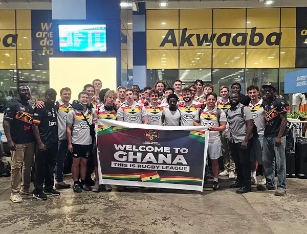 Cambridge University RLFC arrives in Ghana for landmark Rugby League tour