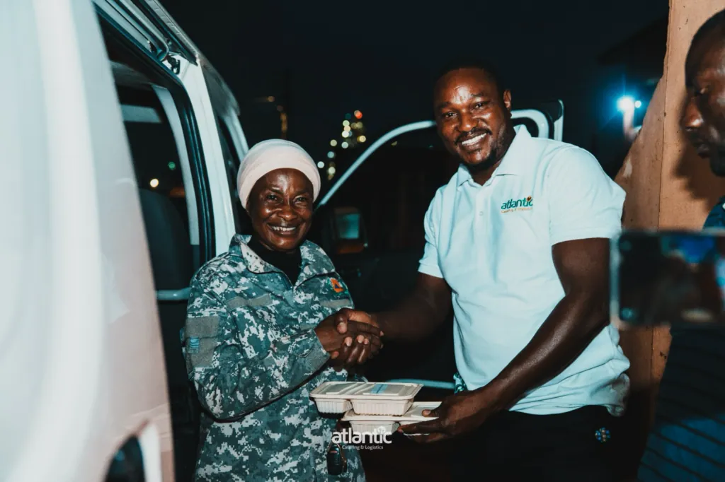 Atlantic Catering and Logistics CEO supports flood relief effort with hot meals for displaced residents