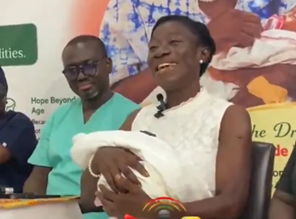 The Story of Doris: Ghana’s 'Sarah', who gave birth to her first child at 61 years