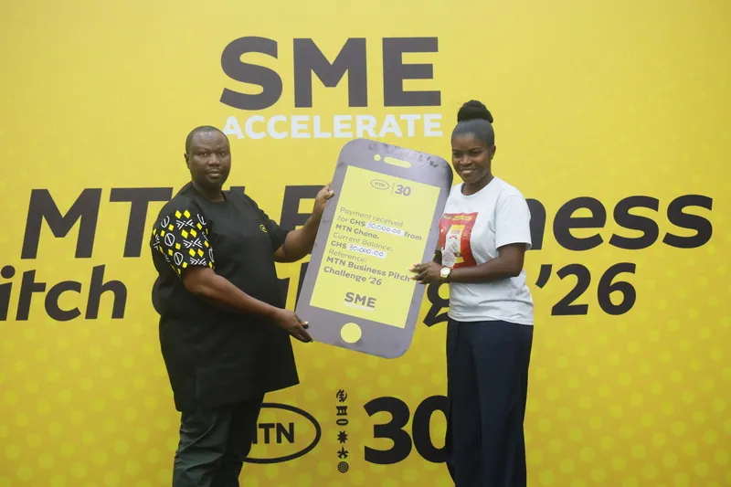 MTN Ghana Awards GH¢30,000 to SME Pitch Winners.