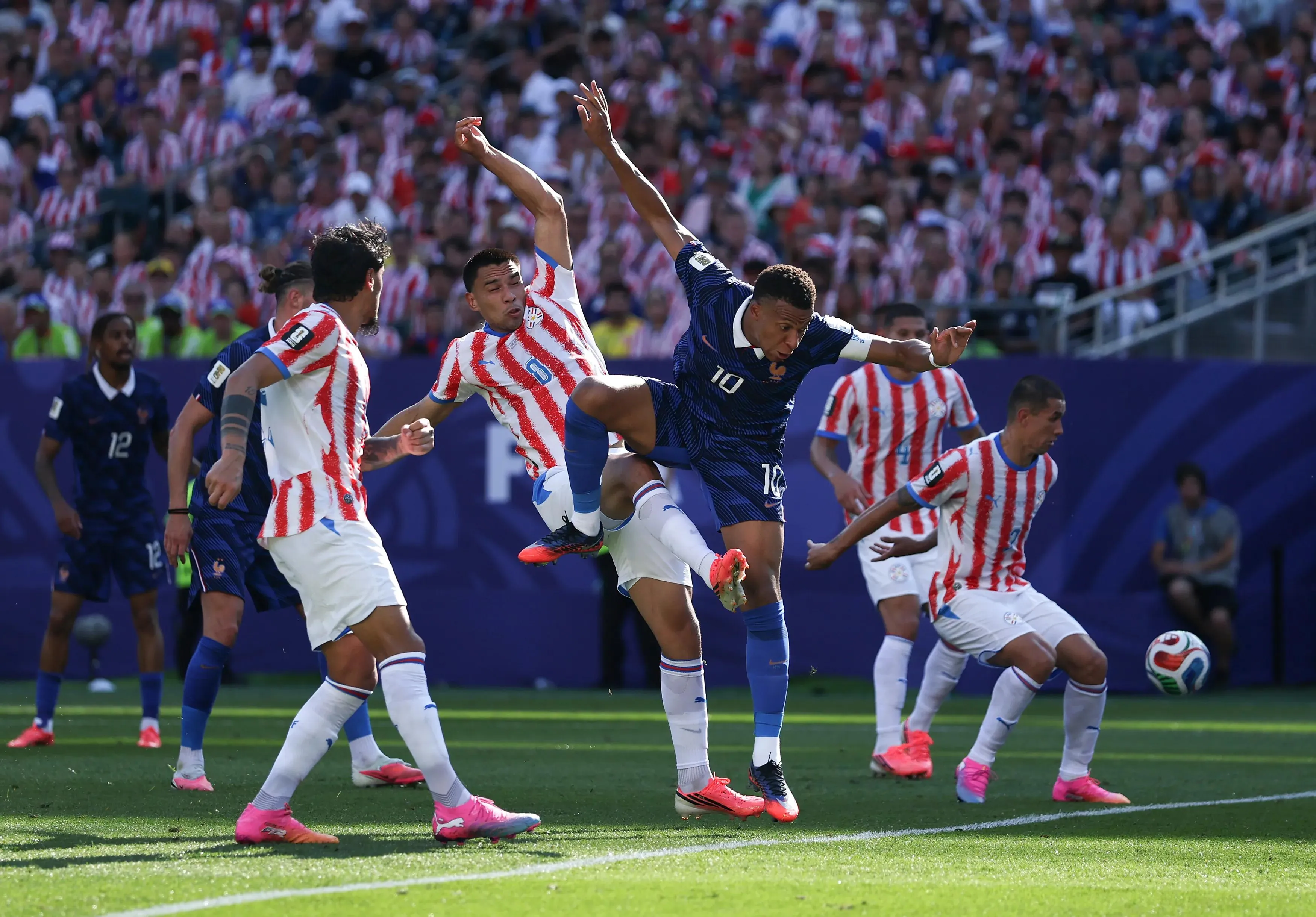 Mbappe strikes again to send France through