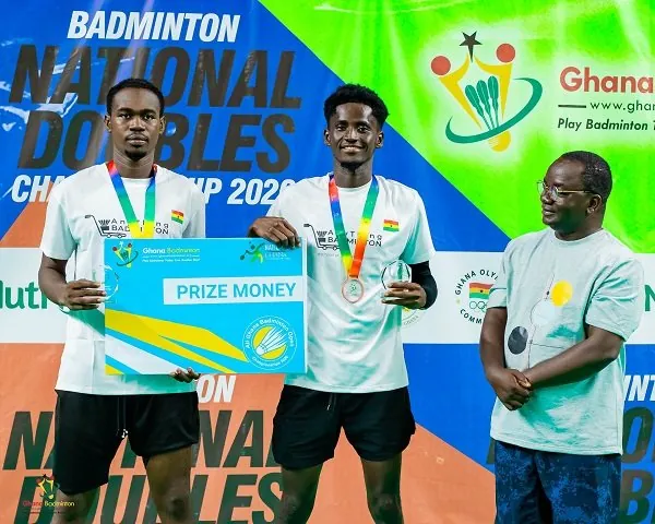Samad, Amofa shine at 2026 National Badminton Doubles Championship