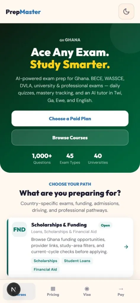 PrepMaster launches platform to help Ghanaians prepare for exams and visa interviews