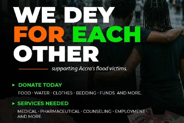 YFM launches 'We Dey For Each Other' campaign to support victims of the Accra floods