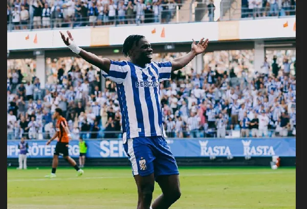 Rockson Yeboah scores as IFK Goteborg edge Brommapojkarna