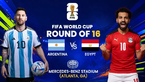 LIVE-STREAMING: Argentina vs Egypt (2026 World Cup)