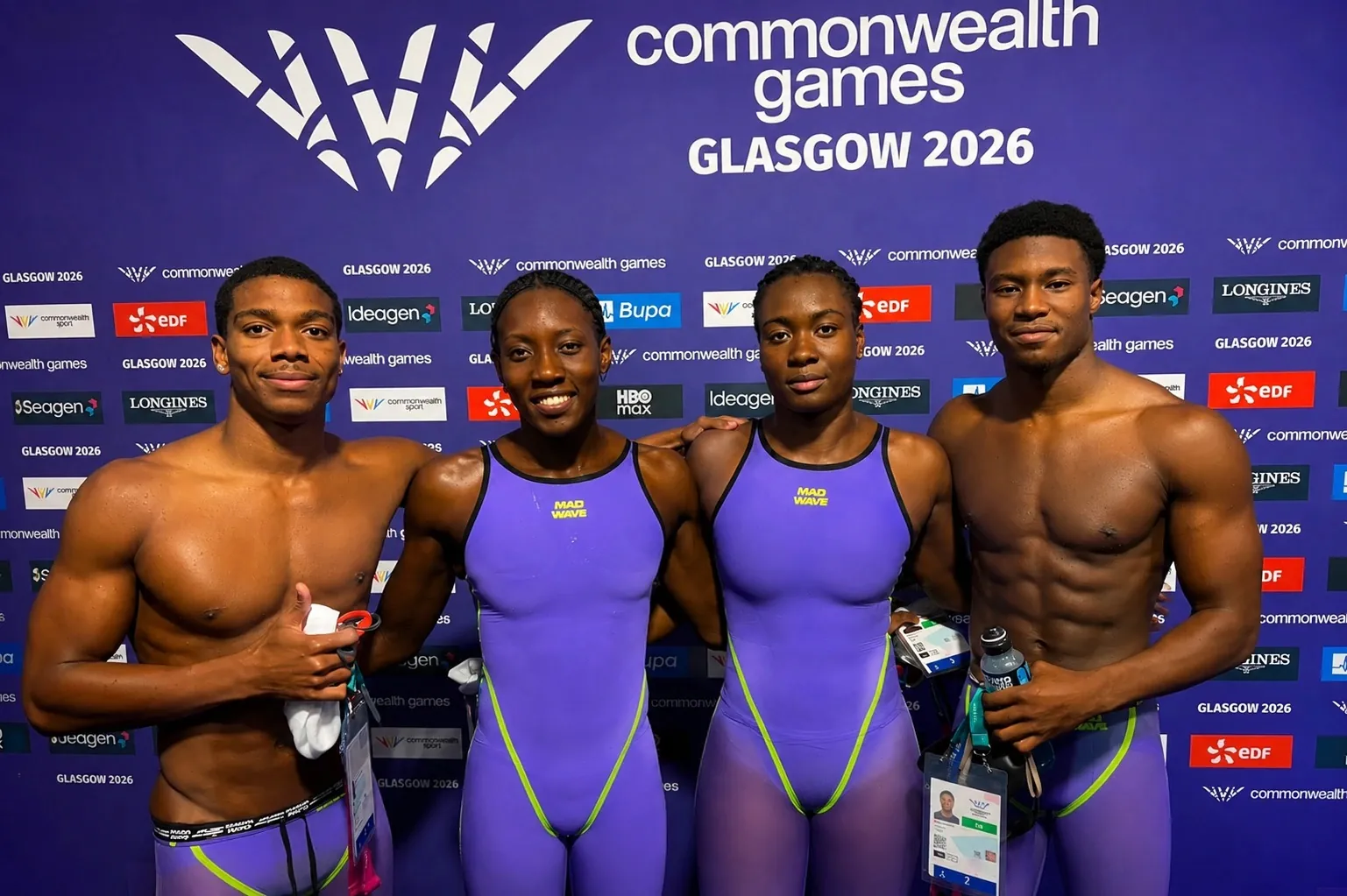 Ghana’s Mixed Relay Team Battles Hard at Glasgow 2026 Despite Missing National Record