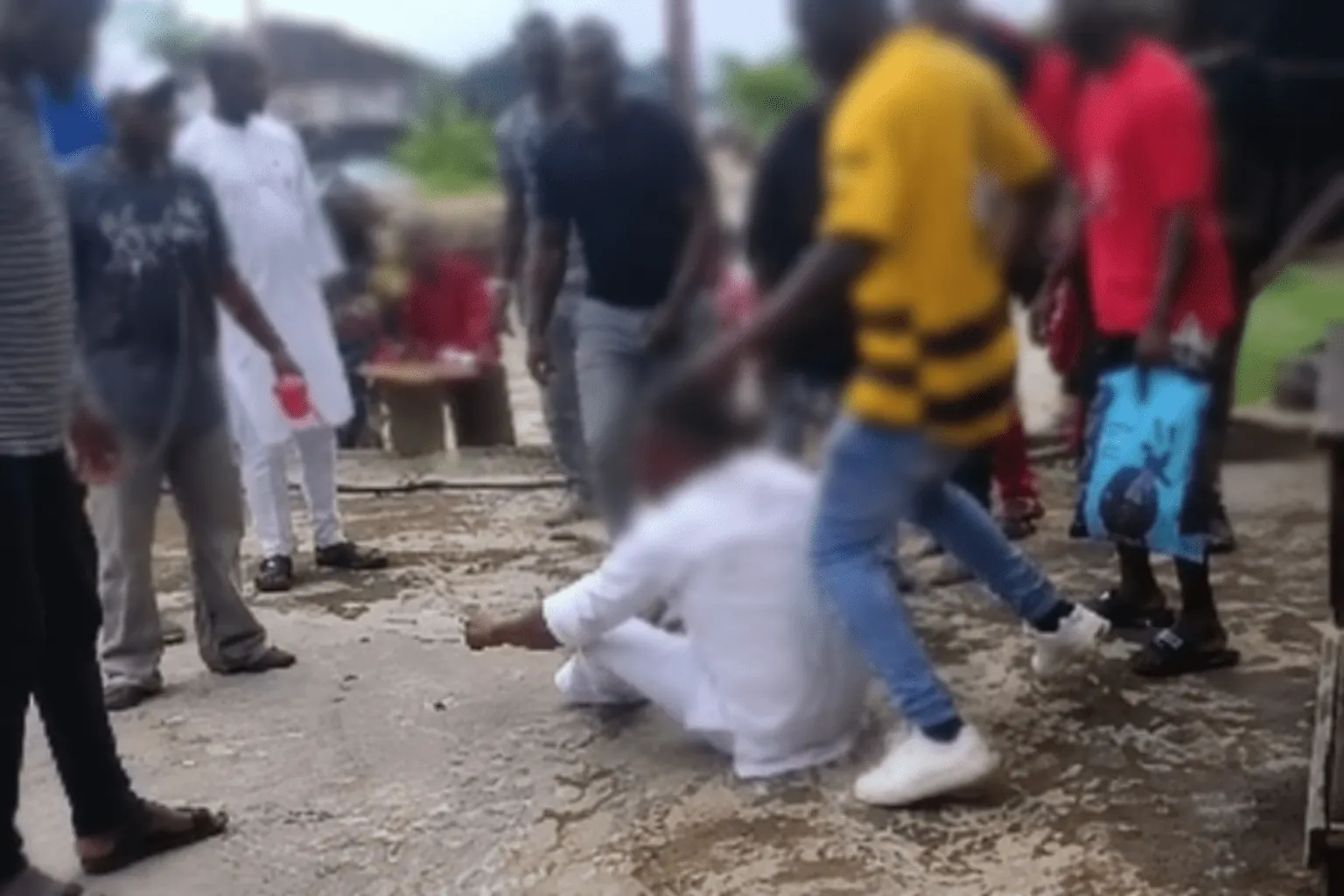 Alleged Phone Thief Publicly Beaten After Wedding Theft Sparks Outrage